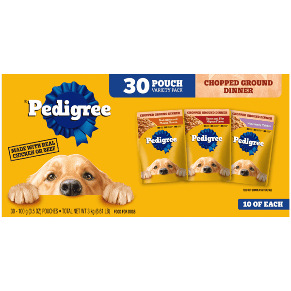 PEDIGREE® TRADITIONAL GROUND DINNER™ 30ct Wet Dog Food image 2