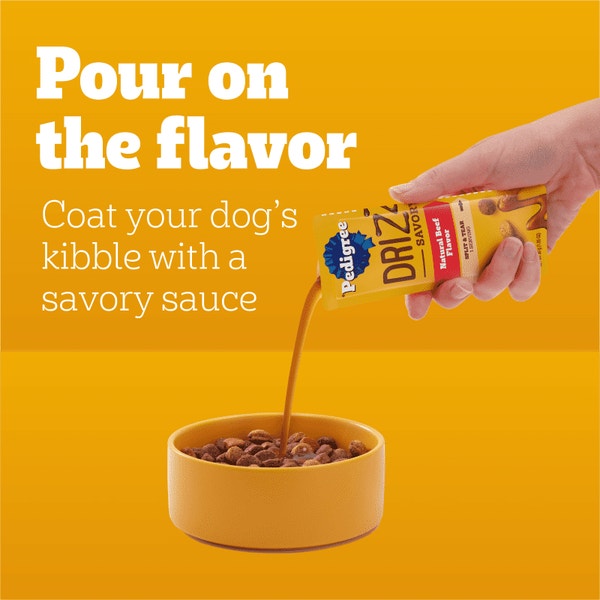 PEDIGREE® DRIZZLERS™ Savory Sauce Multipack 8-Pack image 3