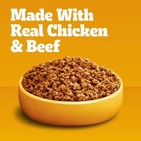 PEDIGREE® PUPPY™  Complete Nutrition - Chopped Ground Dinner with Chicken & Beef Wet Dog Food image 2