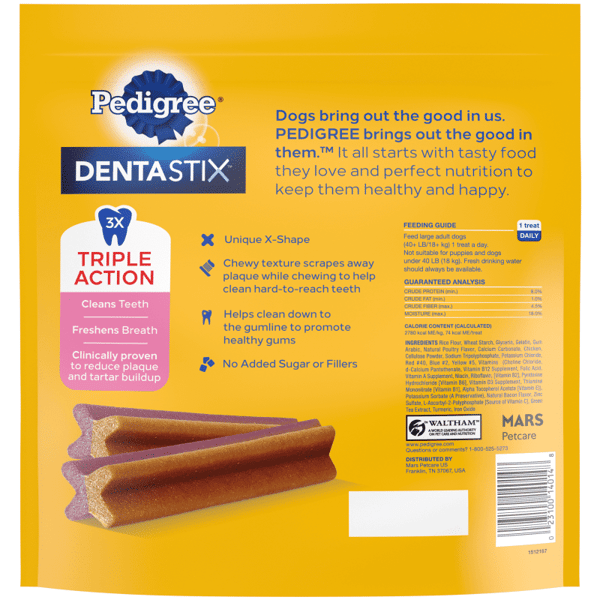 PEDIGREE® Dog Treats DENTASTIX™ Dual Flavors Large image 2