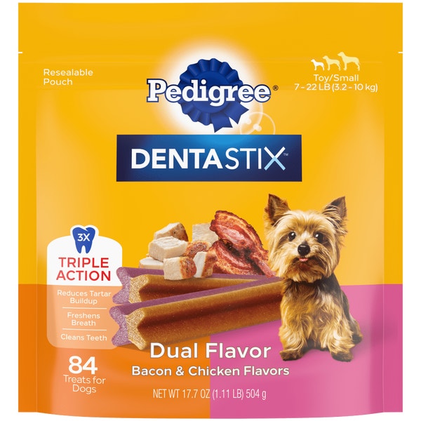 PEDIGREE® Dog Treats DENTASTIX™ Dual Flavors Mini image 1