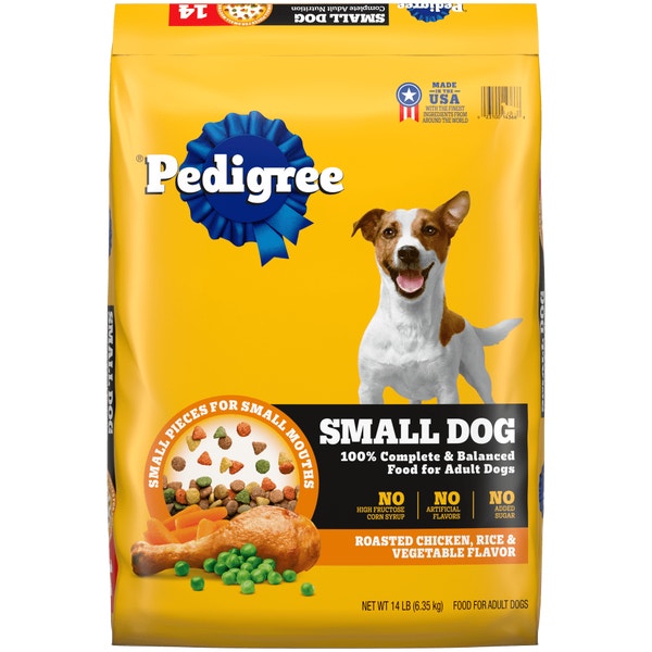 PEDIGREE® Dry Dog Food Small Dog Roasted Chicken, Rice & Vegetable Flavor image 1