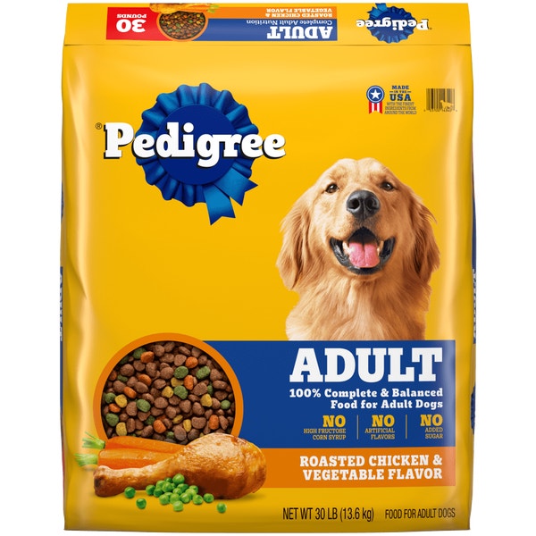 PEDIGREE® Dry Dog Food Adult Roasted Chicken, Rice & Vegetable Flavor image 1
