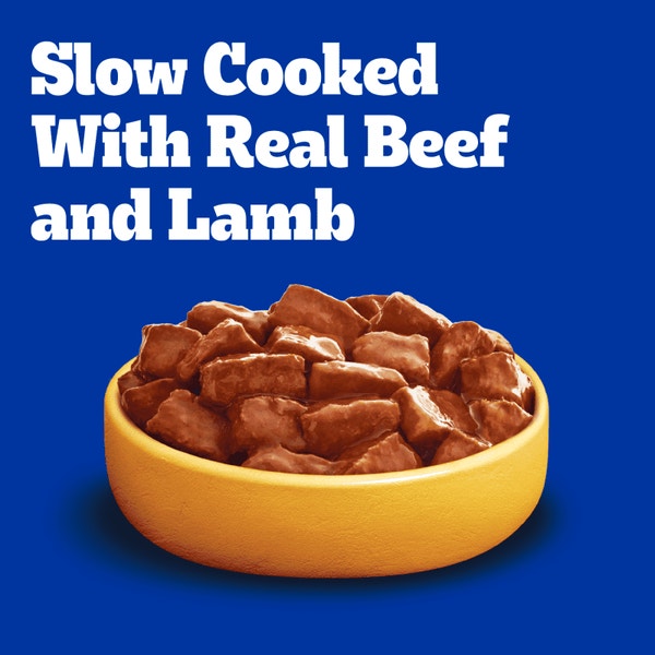 PEDIGREE® HIGH PROTEIN Beef & Lamb Wet Dog Food image 2