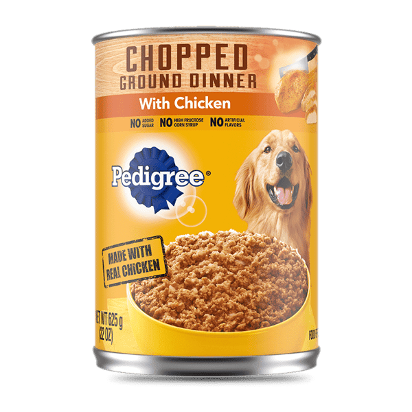 PEDIGREE® Chopped Ground Dinner with Chicken Wet Dog Food image 1