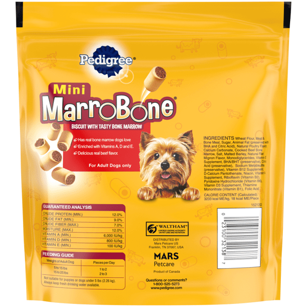 PEDIGREE® MARROBONE™  Real Beef Flavor Toy/Small Snacks for Dogs image 2