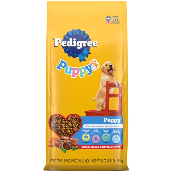 PEDIGREE PUPPY™ Grilled Steak & Vegetable Flavor image 1