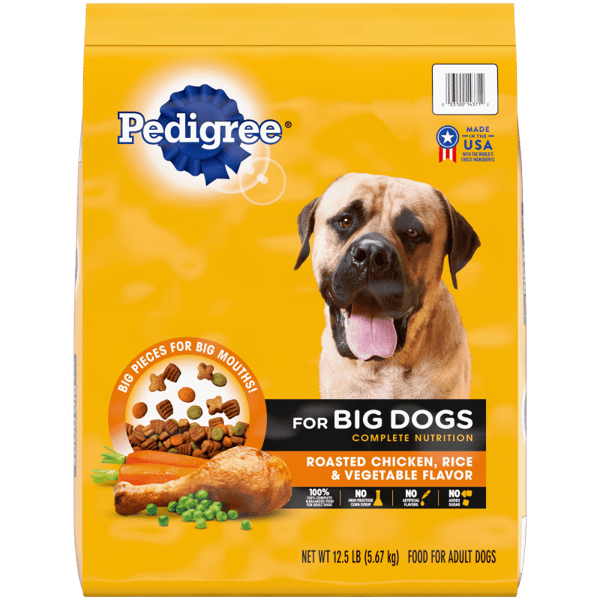 PEDIGREE® Big Dogs Roasted Chicken, Rice & Vegetable Dry Dog Food image 1