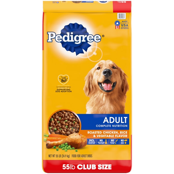 PEDIGREE® Dry Dog Food Adult Roasted Chicken, Rice & Vegetable Flavor image 1