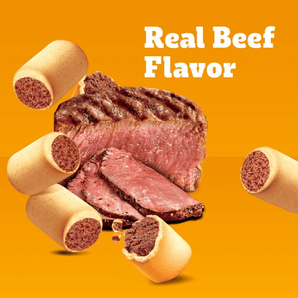 PEDIGREE® JUMBONE™ Real Beef Flavor Mini Dog Treats image 5