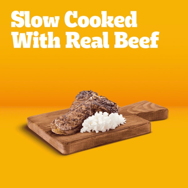 PEDIGREE® Wet Dog Food Chopped Ground Dinner T-bone Steak Flavor image 2