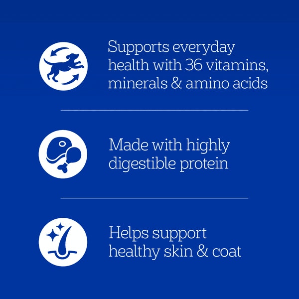 PEDIGREE® Pouch Chopped Ground Dinner 30ct 3 Flavor Variety Pack image 3