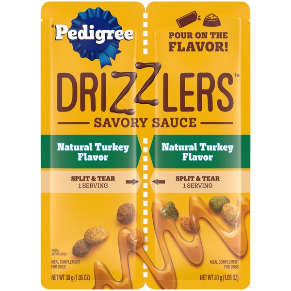 PEDIGREE® DRIZZLERS™ Natural Turkey Flavor image 1