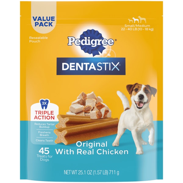 PEDIGREE® Dog Treats DENTASTIX™ Original Small/Medium image 1
