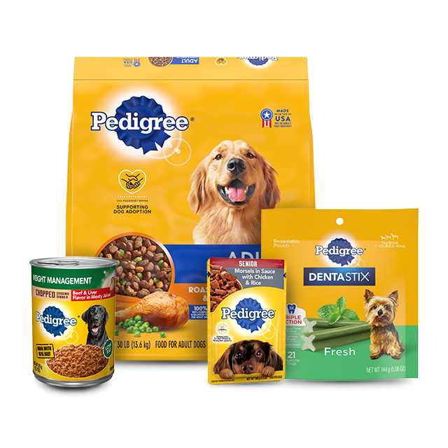 pedigree ingredients and products