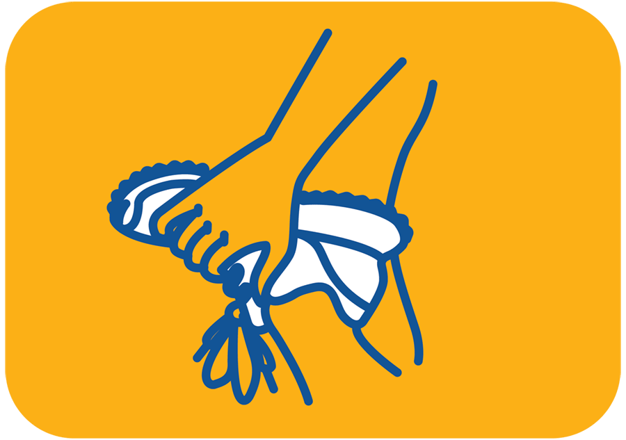 illustration of human stretching