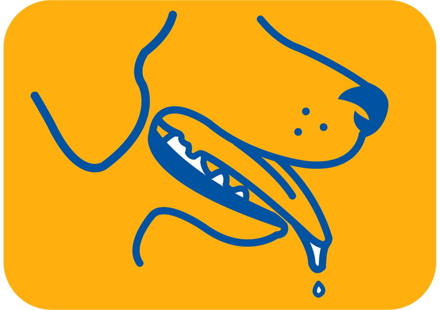 illustration of dog panting