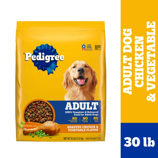 PEDIGREE® Dry Dog Food Adult Roasted Chicken, Rice & Vegetable Flavor