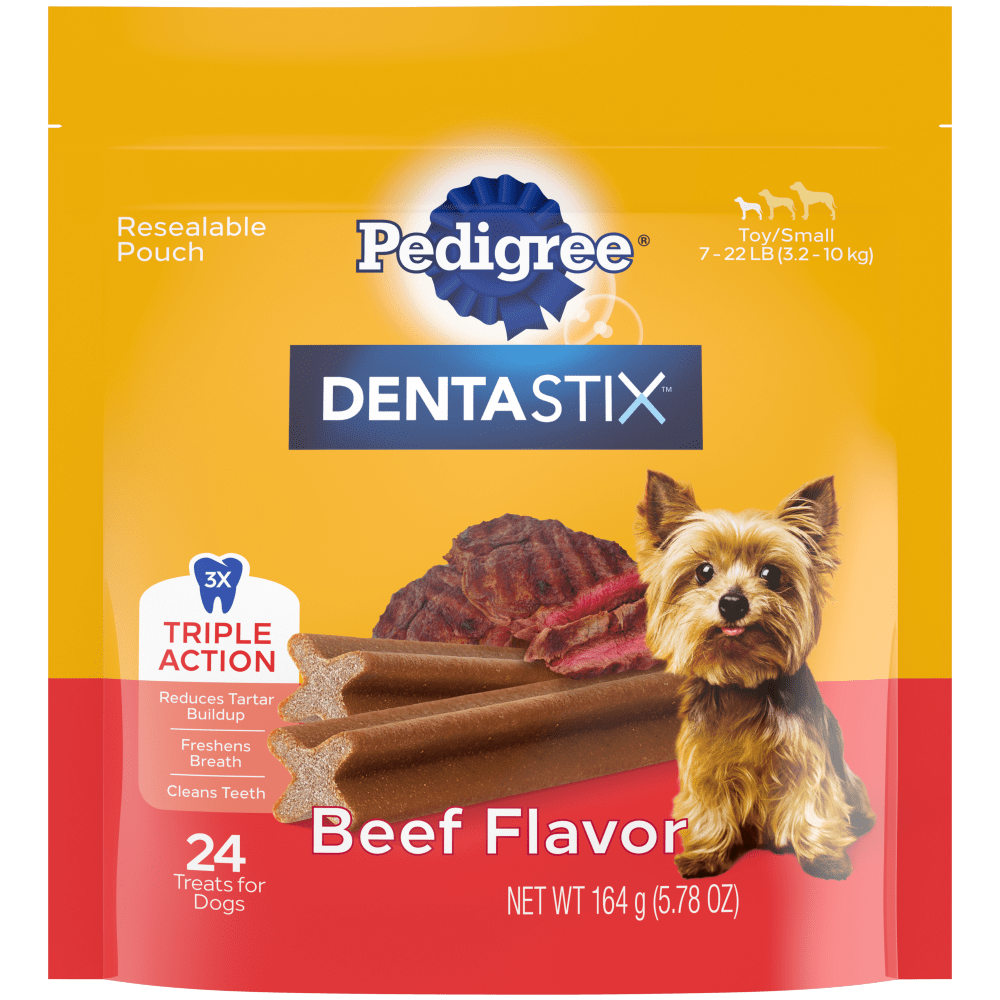 PEDIGREE® Dog Treats DENTASTIX™ Beef Flavor Toy/Small