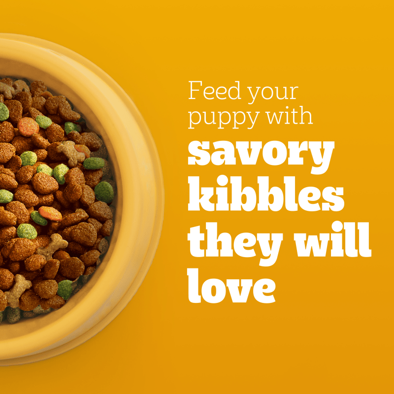 PEDIGREE PUPPY™ Grilled Steak & Vegetable Flavor guaranteed analysis image