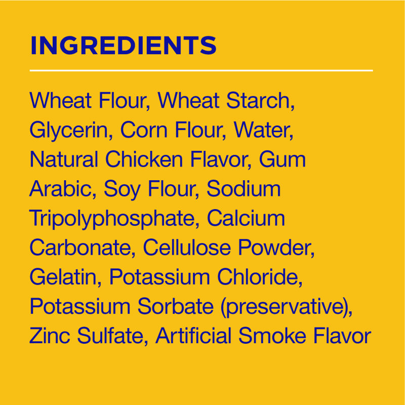 PEDIGREE® Chewy Chunx Large Breed ingredients image