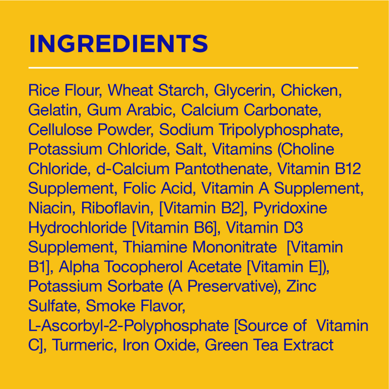 PEDIGREE® Dog Treats DENTASTIX™ Original Large ingredients image