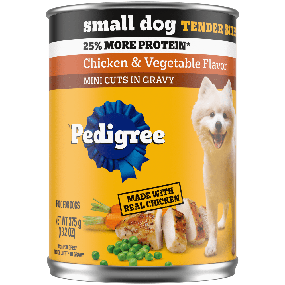PEDIGREE® Small Dog TENDER BITES™ Chicken Vegetable