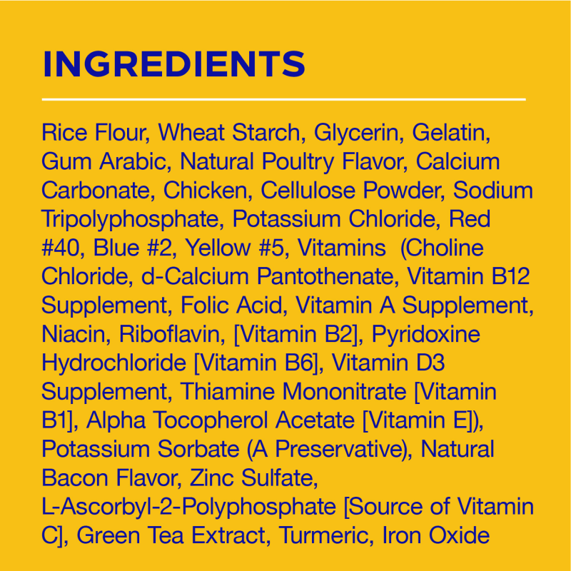 PEDIGREE® Dog Treats DENTASTIX™ Dual Flavors Large ingredients image