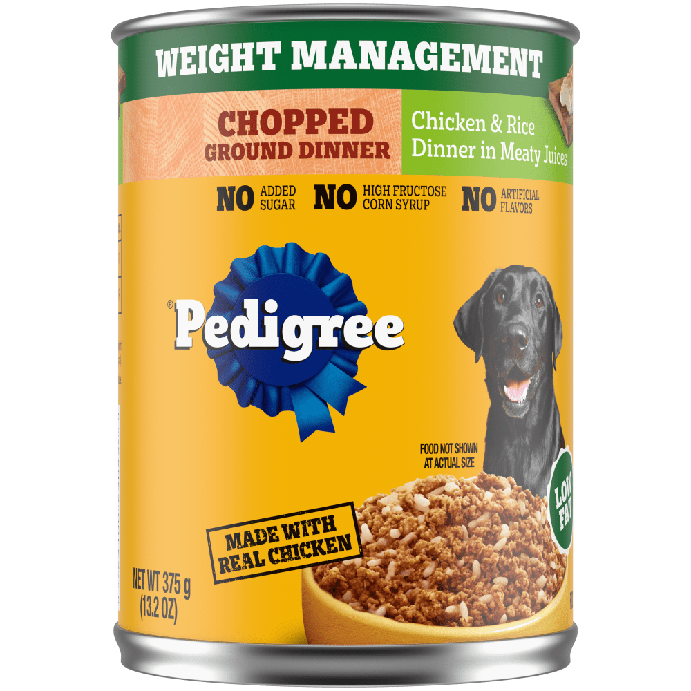 PEDIGREE® Wet Dog Food Weight Management Chicken Rice Dinner