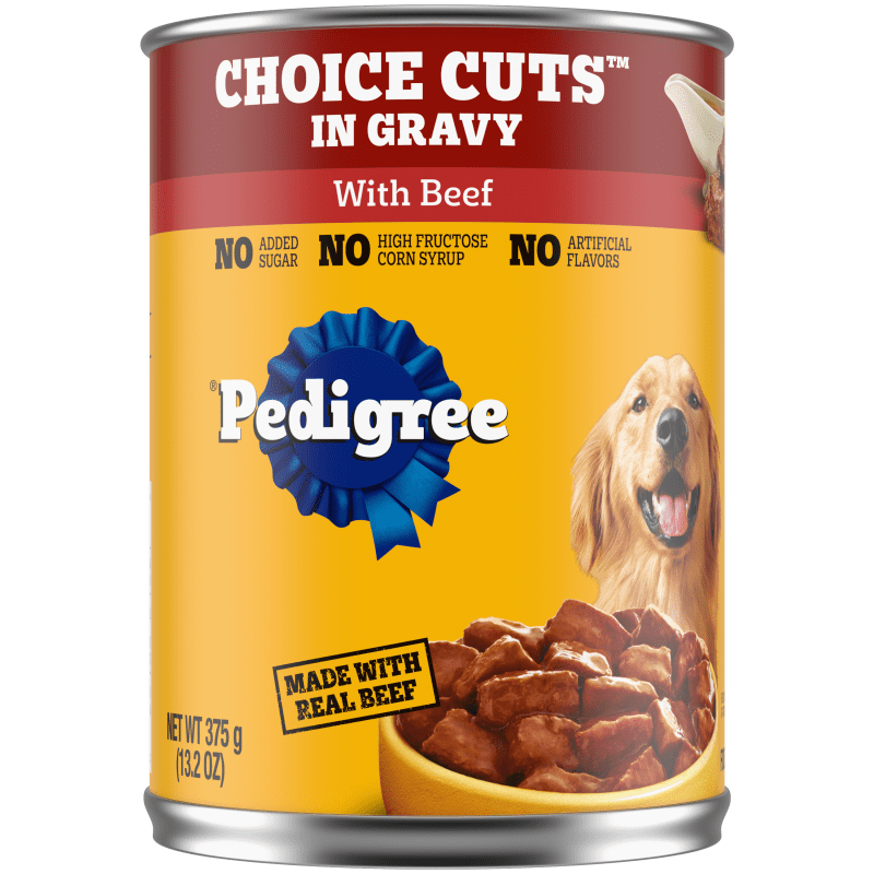 PEDIGREE® CHOICE CUTS™ in Gravy with Beef Wet Dog Food
