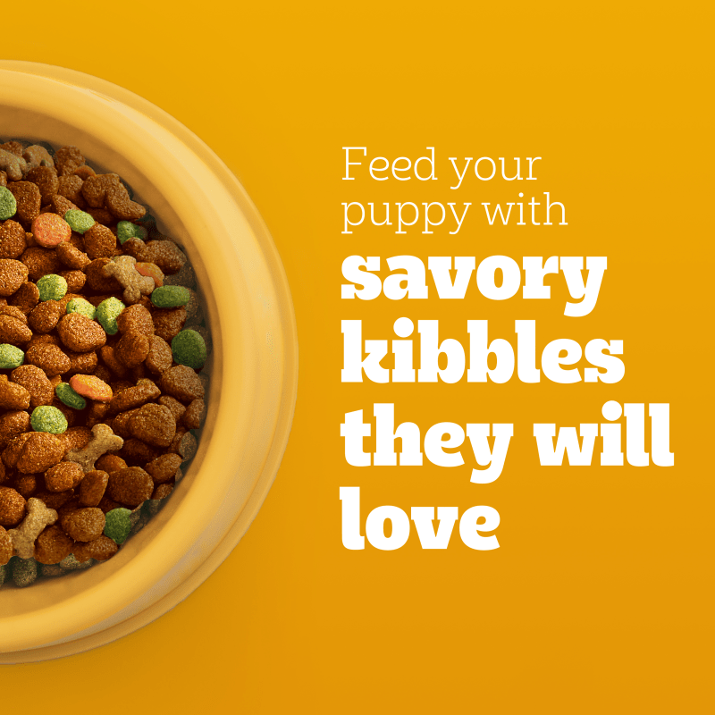 PEDIGREE PUPPY™ Grilled Steak & Vegetable Flavor guaranteed analysis image